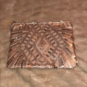 Glittery small pouch